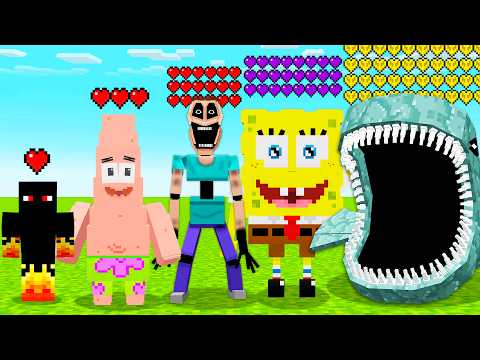 Quanto de VIDA esses personagens tem???