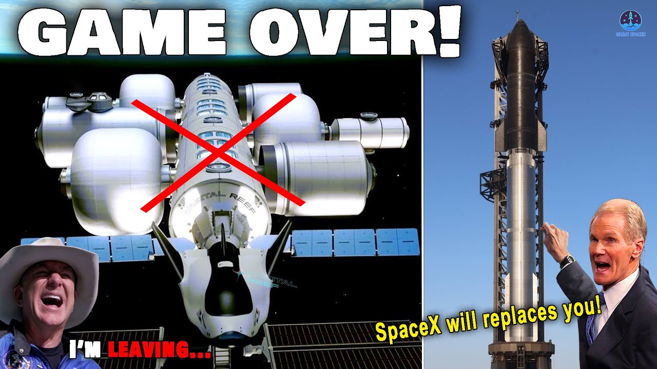 It happened! NASA’s Station is in BIG TROUBLE cause of Blue Origin stop…Can SpaceX save NASA?
