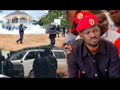 Eno Bibi! Amajje Ne Police Bewambye Ewa Bobi Wine, Bakubye Tear Gas Mufumbiro, Abaana Be Babakute