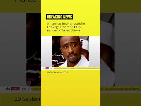 Man arrested over murder of Tupac Shakur