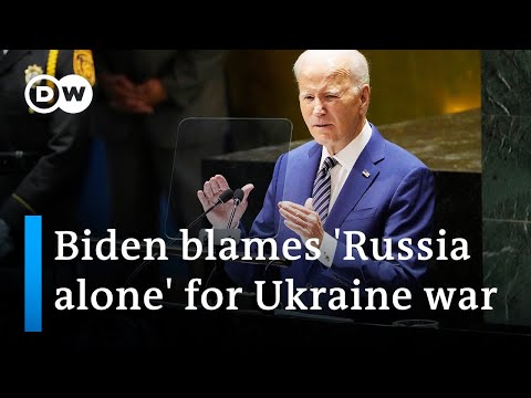Biden urges leaders to 'stand up to naked aggression' in Ukraine | DW News