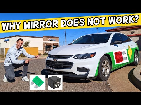 WHY MIRROR DOES NOT WORK CHEVROLET MALIBU 2016 2017 2018 2019 2020 2021 2022 2023