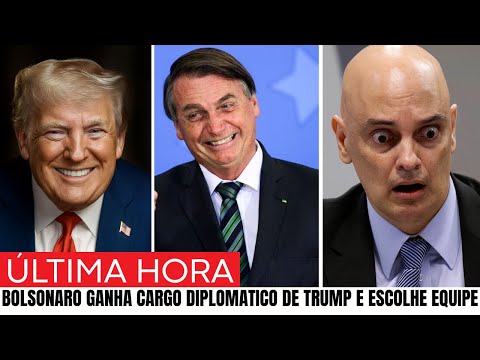 BOMBA! BOLSONARO GANHA IMUNIDADE DIPLOMÁTICA E JÁ MONTA EQUIPE INTERNACIONAL! STF SOB INVESTIGAÇÃO!