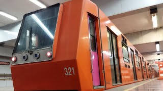 Recorrido en la Línea 6 del Metro de la Ciudad de México en un Tren Bombardier NC-82 