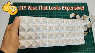 You Won’t Believe This Vase Is Handmade! | Stunning DIY Home Decor