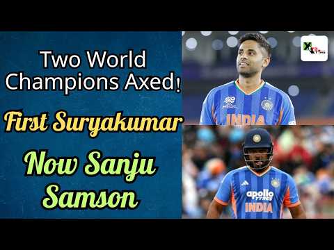 Captain & Vice Captain Ends in Four Months! Suryakumar, Now Sanju : Two World Cup Champions Left Out
