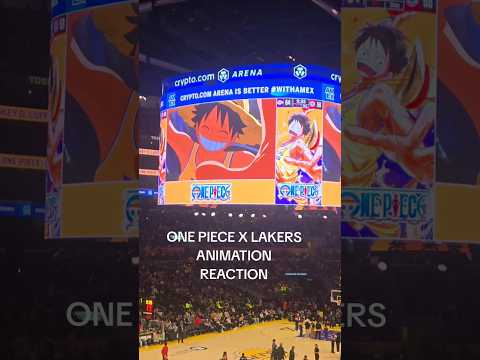 ONE PIECE LAKERS Animation REACTION