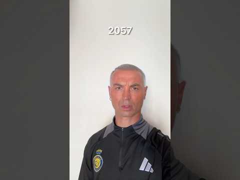 COME SARÀ CR7 DA VECCHIO?🐐👀😂 #shorts