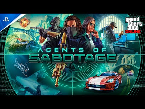 GTA Online - Agents of Sabotage Out Now | PS5 & PS4 Games