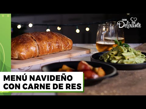 Menú navideño con carne de res | Cocina Delirante