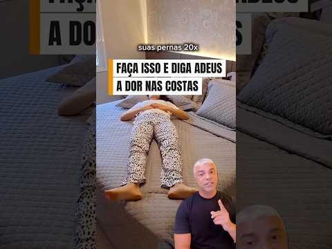 Diga Deus a dor nas costas com esses exercícios simples que você pode fazer em casa!