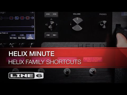 Line 6 | Helix Family Shortcuts