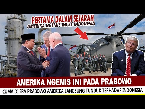 GEGER !! AMERIKA LANGSUNG MENGEMIS INI KE PRESIDEN INDONESIA PRABOWO SUBIANTO