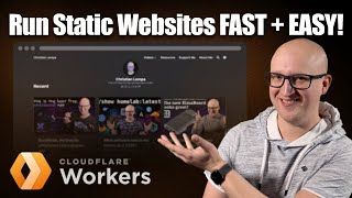 Publish a Static Hugo Website the EASY way // Cloudflare Workers
