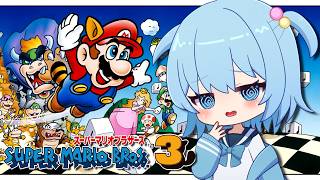 【スーパーマリオブラザーズ3】完全初見！人生初のマリオ3に挑戦！｜ワールド5へ突入！【ほたっぺ/VTuber】