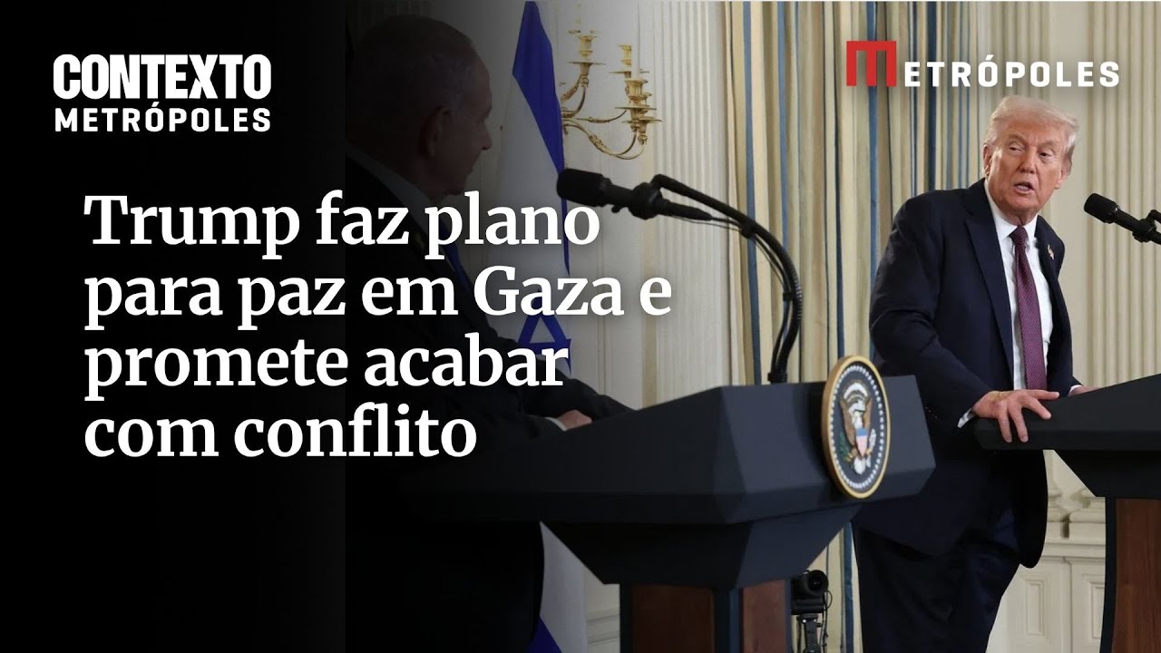 Paz sem acordo Trump promete acabar com conflito entre Israel e Palestina e acabar com Hamas