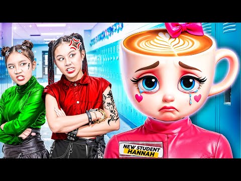 Nobody Has Seen My Real Face | New Student Is A Ballerina Cappuccina
