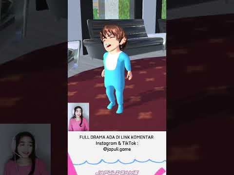 #shorts gara gara Mia jatuh, Yoga jadi ketinggalan di mall #sakuraschoolsimulator #fyp
