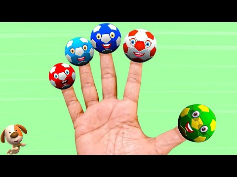 Football Finger Family Nursery Rhyme for Babies