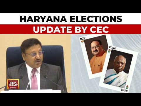 Haryana Assembly Election 2024: Voting In Haryana On October 1, Result On Oct 4 | India Today