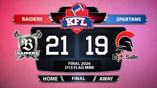 KFL U13 Mini Flag Final 2026