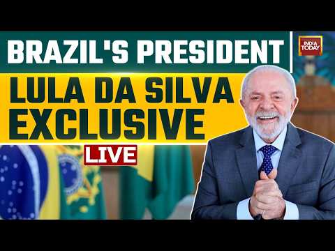 Brazil's President Lula Da Silva's Exclusive LIVE Interview | Brazil President Interview LIVE