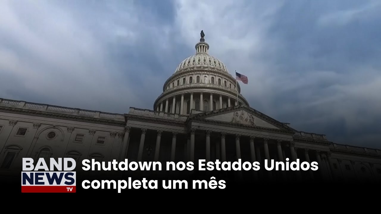 Shutdown nos Estados Unidos completa um mês | BandNewsTV