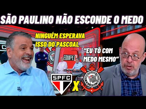 💥OLHA O QUE PASCOAL FALOU PARA SÃO PAULO X CORINTHIANS ! NOTICIAS DO CORINTHIANS