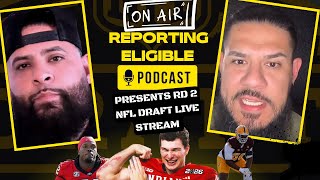 Live Round 2 NFL DRAFT| Will the Falcons stay at 48 or trade down?🏈