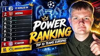 POWER RANKING! 😱😱 Das sind die 10 besten Teams nach dem Saisonstart