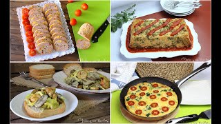 4 platos fáciles y saludables para tus comidas o cenas 😍