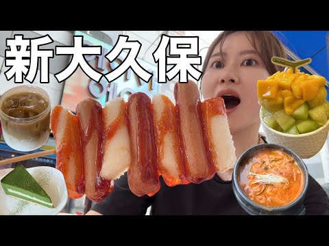 【31歳ひとり食べ歩き】新大久保で食べ放題したら今回も美味しすぎたし楽しすぎたァ!!!