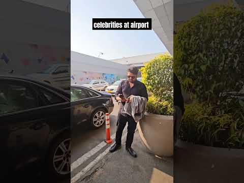 celebrities at airport