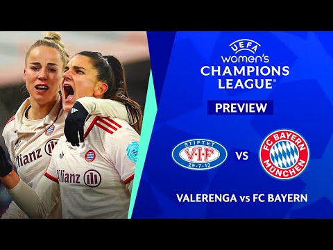 🔴 VALERENGA VS BAYERN MUNCHEN UEFA WOMEN'S CHAMPIONS LEAGUE 2024/25 PREVIEW & PREDICTIONS