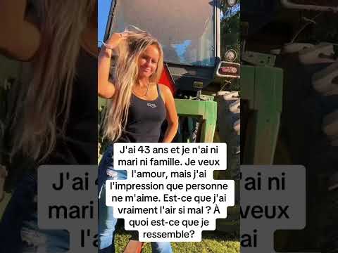 AGRICULTRICE CELIBATAIRE 10 #agricultrice #agriculture #tracteur #campagnes #recolte #celibataires