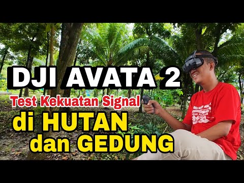 TEST JARAK TERBANG KEKUATAN SIGNAL // DJI AVATA 2 DIDALAM HUTAN DAN GEDUNG