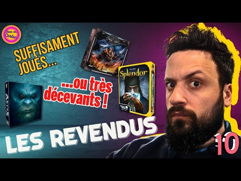 LES REVENDUS #10 | Jeux de société | Jeux en Carton | TOP / FLOP