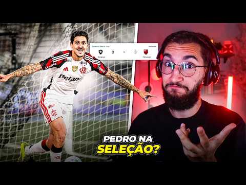 Flamengo 3 x 0 Botafogo - PEDRO MERECE VAGA NA SELEÇÃO BRASILEIRA? 🇧🇷