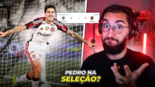 Flamengo 3 x 0 Botafogo - PEDRO MERECE VAGA NA SELEÇÃO BRASILEIRA? 🇧🇷