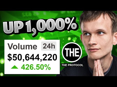 Vitalik's Meme Token $THE Is Up 1200%