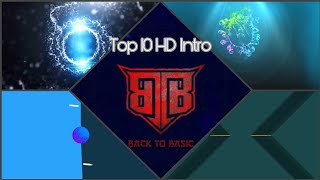 Top 10 HD Intro | No text & No Copyright