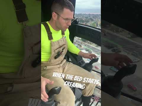 #funnyshorts #construction #towercrane #cranelife #machinery #concrete #operator #builder #crane