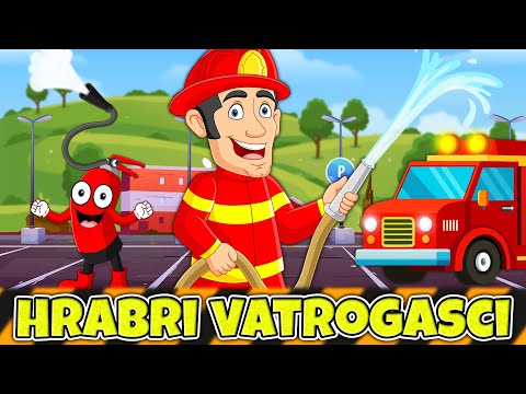 HRABRI VATROGASCI 🚒 HIT pesma o vatrogascima 🚧 Tii nuu nii nu 🧯️ Vatrogasac pesmica 🌞 Eci Peci Pec