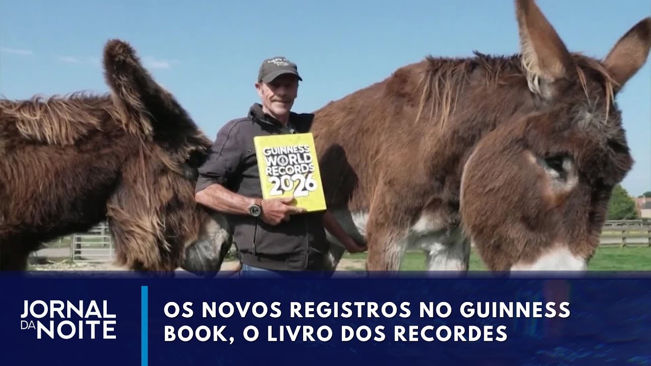 Os novos recordes do Guinness Book