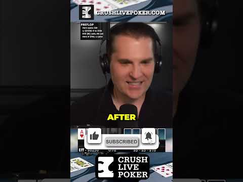 New Video from CrushlivePoker: Hero Made a Mistake! 😱