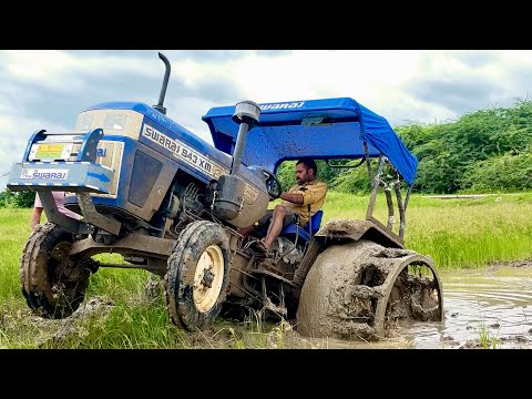 swaraj tractor stunts #rajesheslavath #tractor