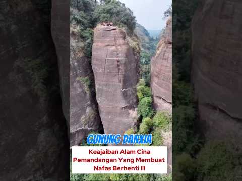 Jalan di atas awan, Di tepi Jurang #viralshort #petualangan #gunung