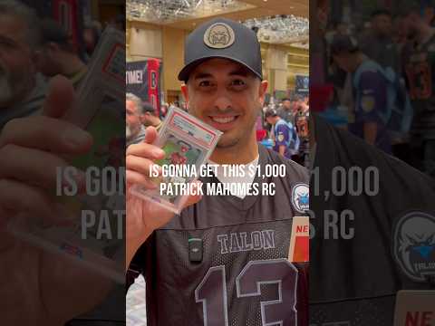 $1,000 PATRICK MAHOMES ROOKIE IS ON THE LINE! FOR FREE! #sportscards