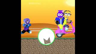 Choose the right obstacle to help Sprunki Minion escape the bad Sprunki Minion! 👍