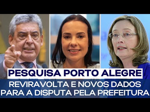 PESQUISA PORTO ALEGRE - REVIRAVOLTA E NOVOS DADOS PARA A DISPUTA PELA PREFEITURA